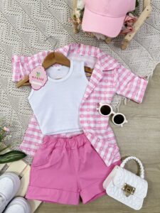 Set Tres piezas Paloma Rosado