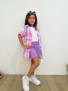 Set Tres piezas Paloma Lila Últimos Talla 4