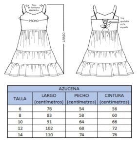 Vestido Azucena Libélulas