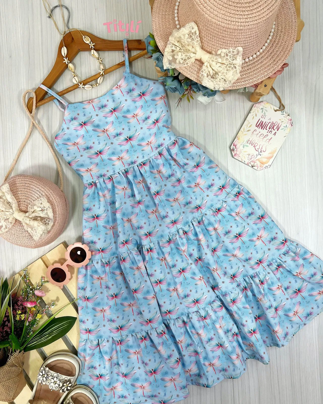 Vestido Azucena Libélulas