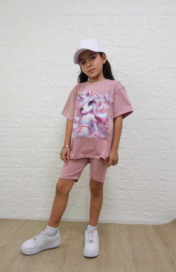 Set Oversize Palo Rosa Unicornio - Image 2