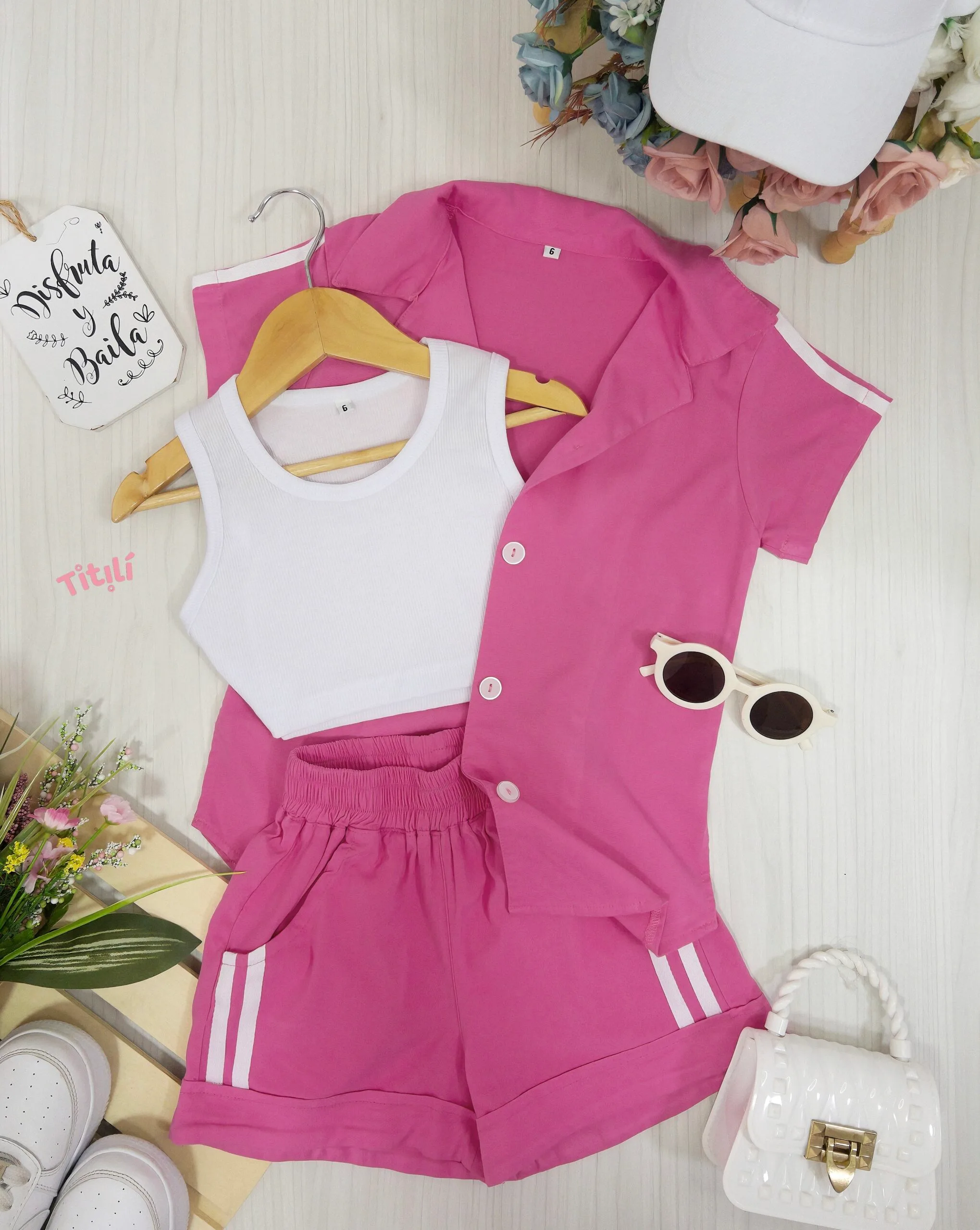 Set Isla Fucsia