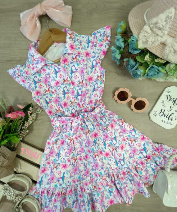 Vestido Primavera Colibrís