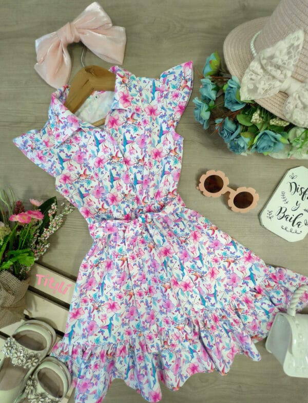 Vestido Primavera Colibrís