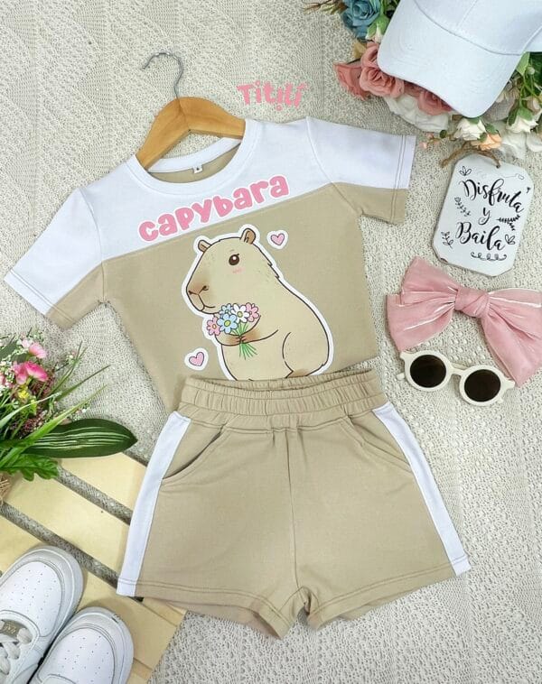 Set Libélula Camel Capibara