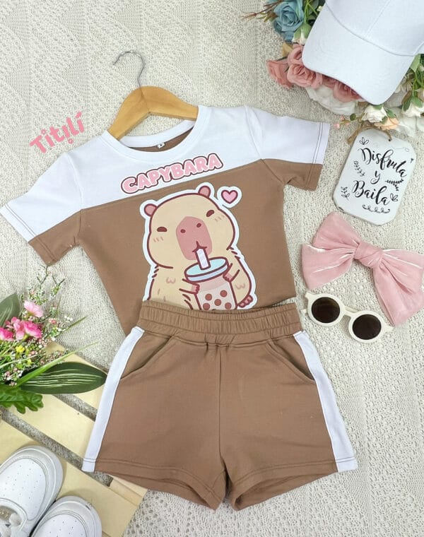 Set Libélula Chocolate Capibara