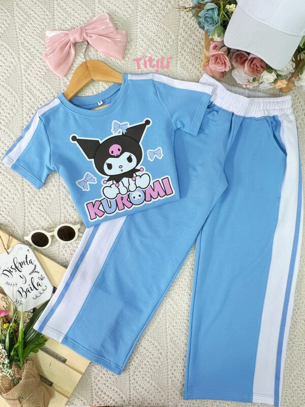 Set Paris Azul Kuromi