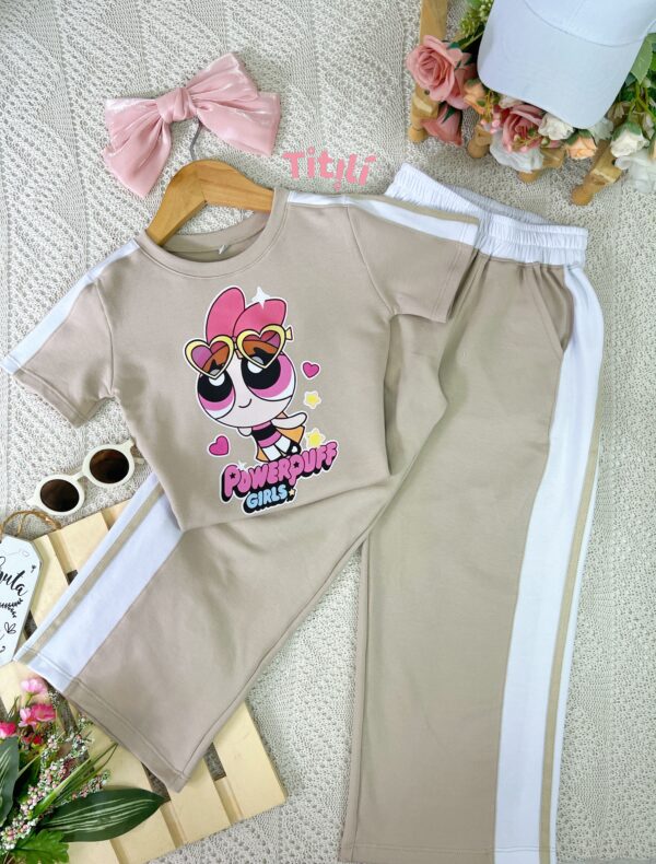 Set Paris Camel Chica Superpoderosa