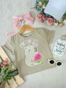 Blusa Campanita Camel Capibara