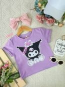 Blusa Campanita Lila Kuromi