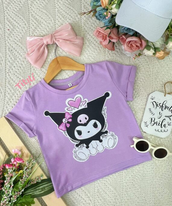 Blusa Campanita Lila Kuromi