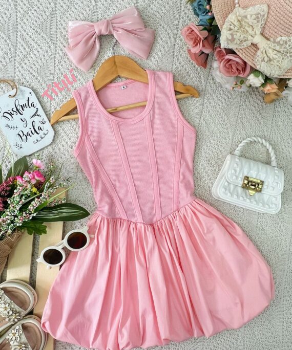 Vestido Diva Rosado