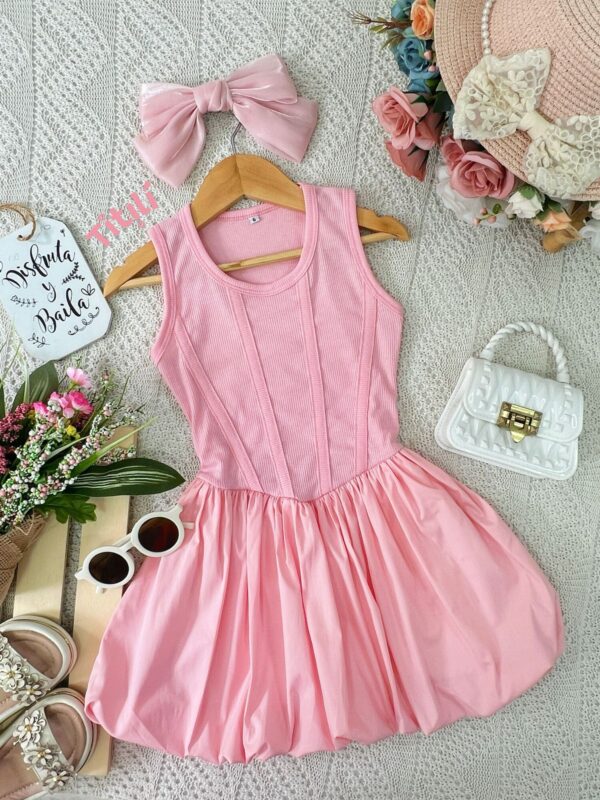 Vestido Diva Rosado