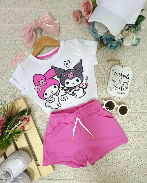 Set Ilusión Rosa Kuromi