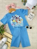 Set Jardín Azul Bluey