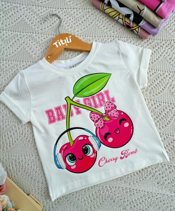 Blusa Campanita Cerezas