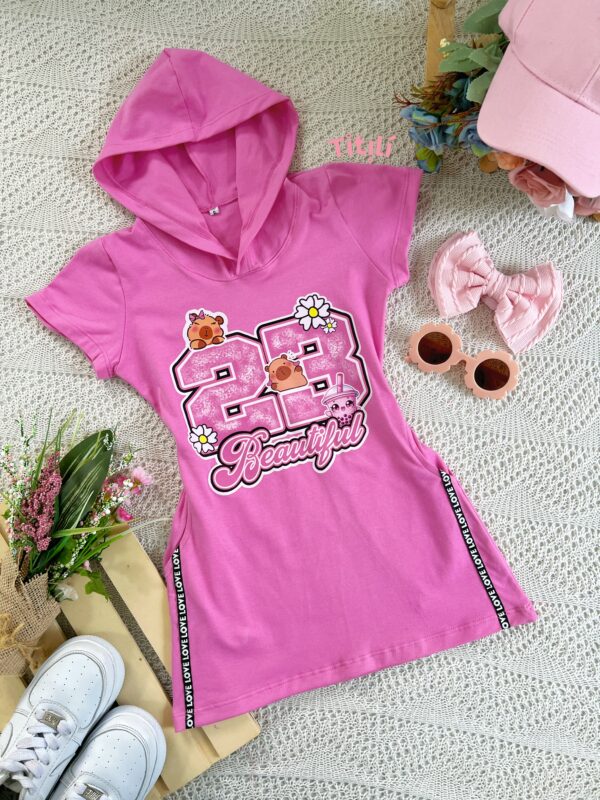 Vestido Burbuja Rosado Capibara