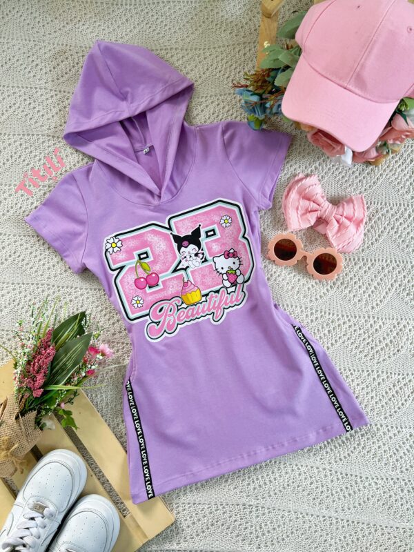 Vestido Burbuja Lila Kuromi