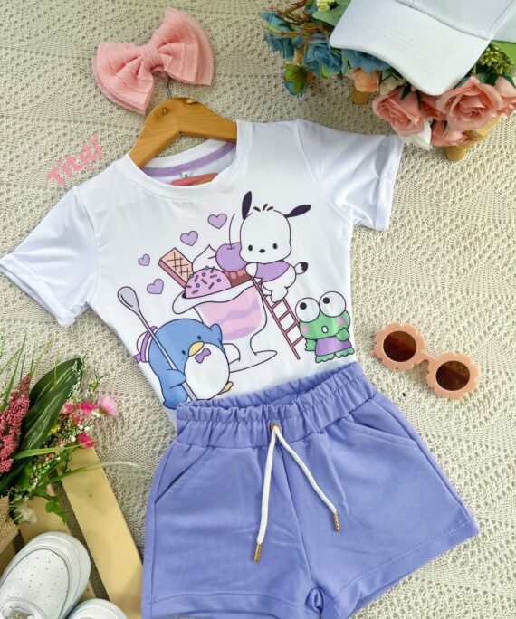 Set Ilusión Lila Pochacco