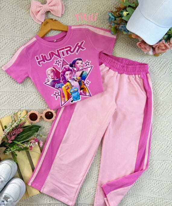Set Paris Rosa KPop Talla 14