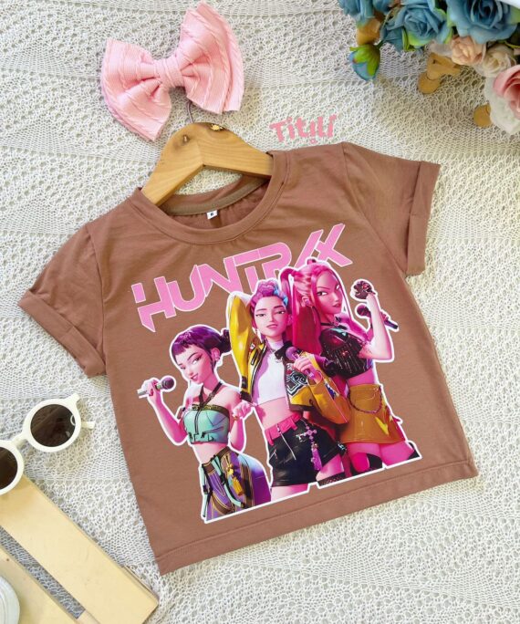 Blusa Campanita Chocolate Kpop