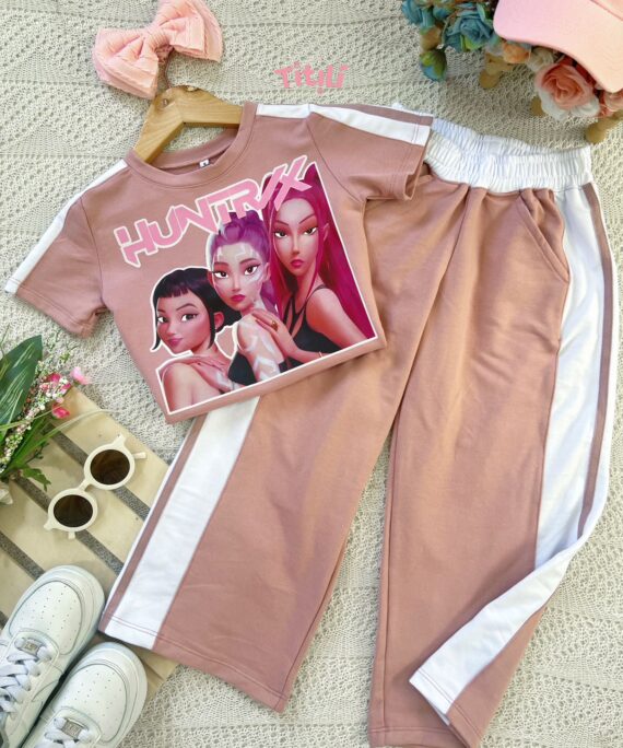 Set Paris Palo Rosa Guerreras K-Pop