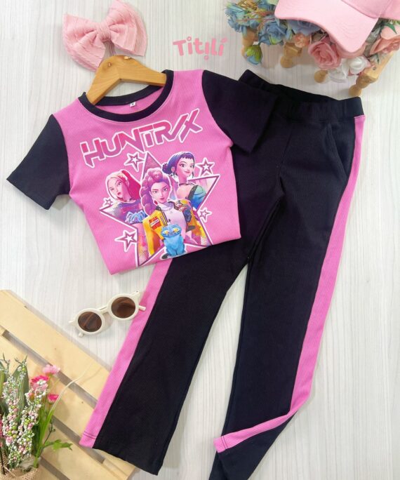 Set Coco Negro/Rosa Kpop