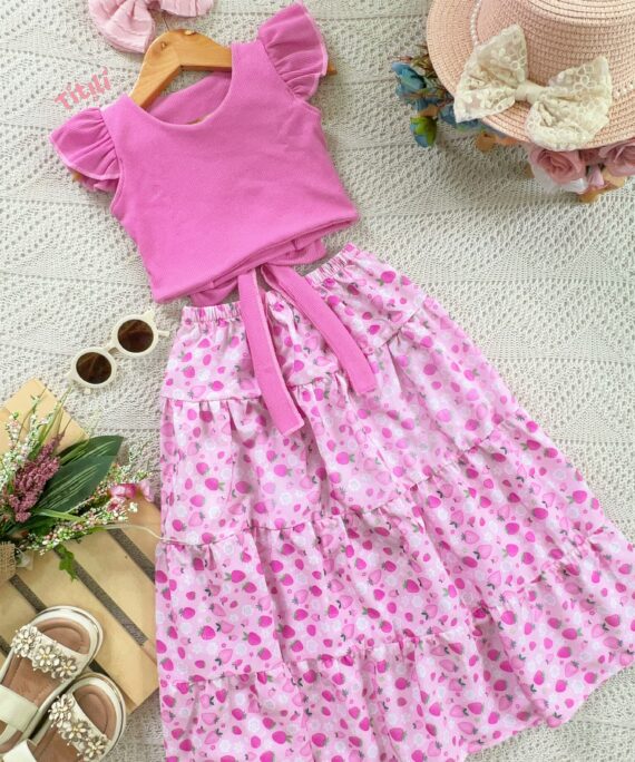 Set Sirena Rosa Fresitas