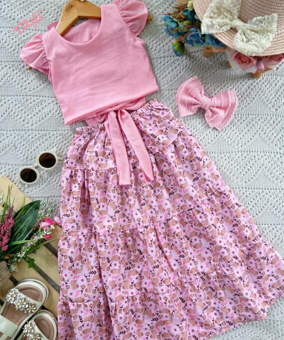 Set Sirena Rosa Capibara