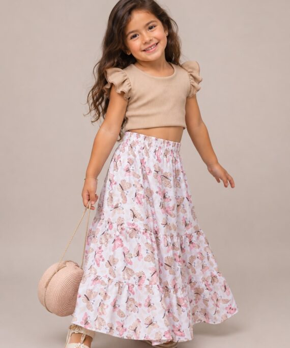 Set Sirena Camel Mariposas