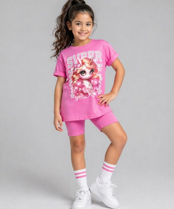 Set Jardín Rosado Unicornio Promo