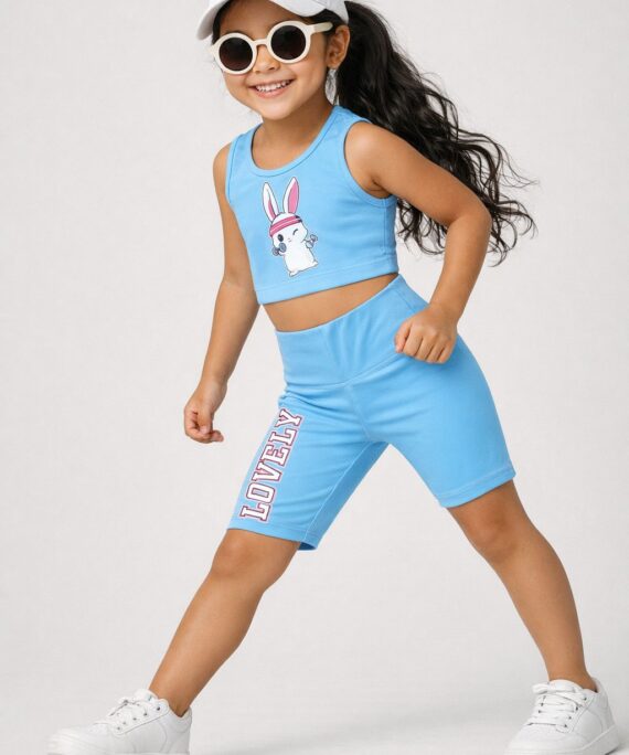 Set Gym Azul Conejito Promo
