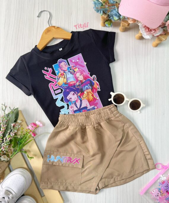 Set Melodía Negro Kpop 049