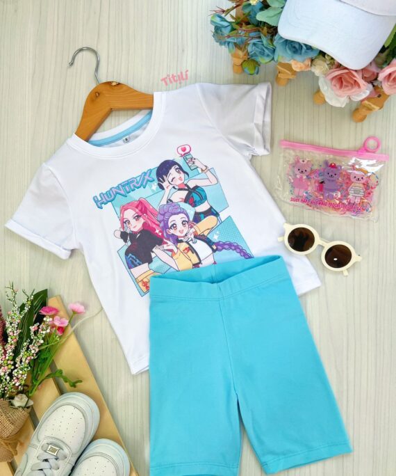 Set Cielo Azul Guerreras Kpop Promo