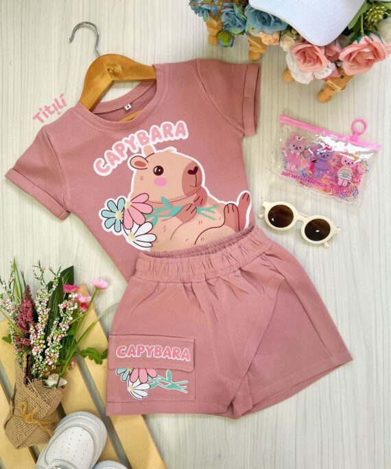 Set Cherry Palo Rosa Capibara