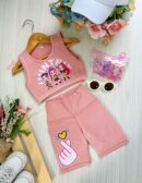 Set Gym Palo Rosa Guerreras Kpop