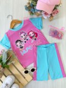 Set Angel Rosa-Azul Guerreras Kpop