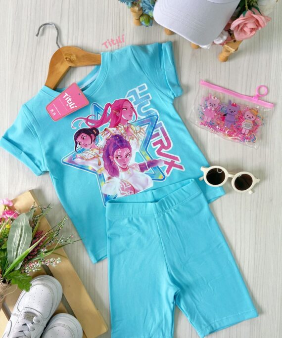 Set Jardín Azul Guerreras Kpop