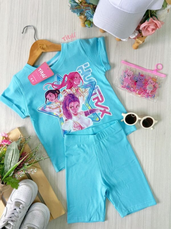 Set Jardín Azul Guerreras Kpop Promo - Image 3