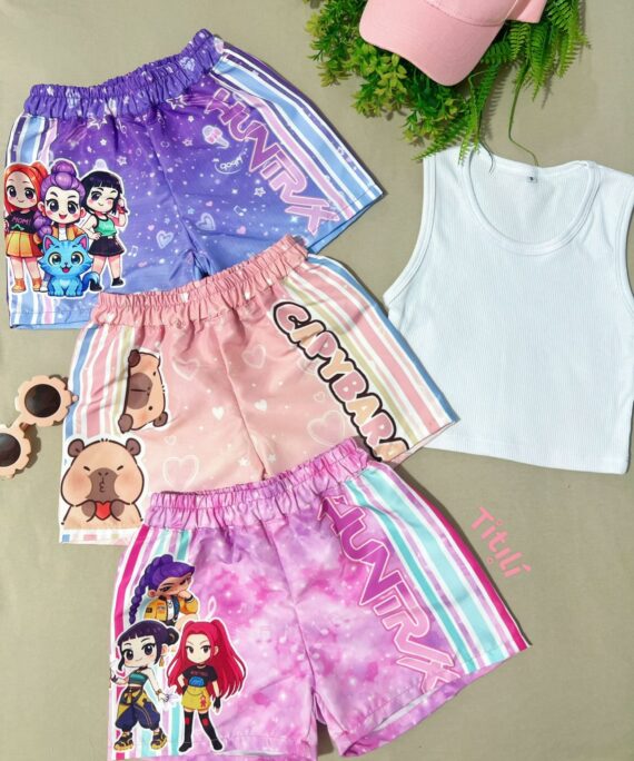 Set 3 Shorts + Obsequio Blusa