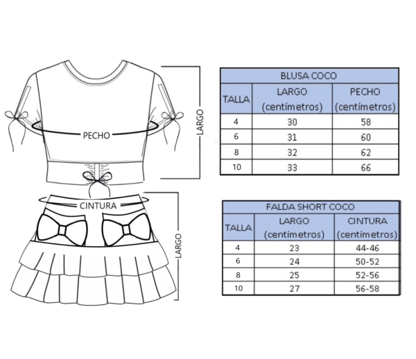 Set Coco Flamencos talla 10 - Image 3
