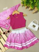 Set Pañoleta Fucsia