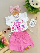 Set Gomelitas 428 Rosa Osito Tallaje Reducido