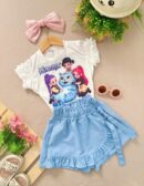 Set Gomelitas 430 Azul Guerreras Kpop Tallaje Reducido