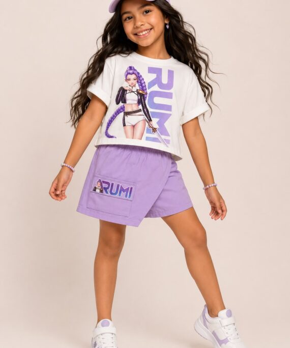 Set Melodía Lila Rumi Guerreras Kpop