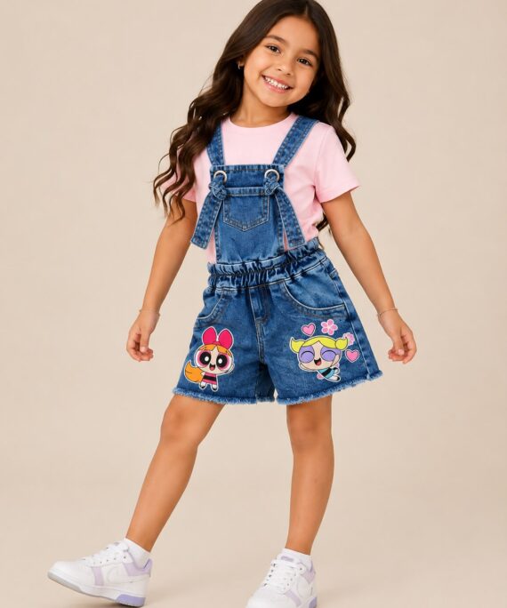 Jardinera Denim Chicas Superpoderosas