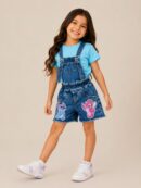 Jardinera Denim Stitch