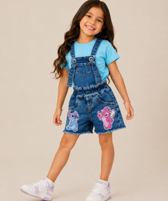 Jardinera Denim Stitch