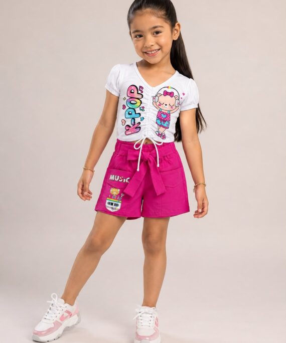 Set Gomelitas Osito Fucsia Tallaje Reducido