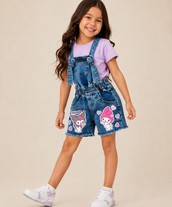 Jardinera Denim Kuromi